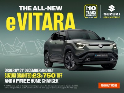 Suzuki Unveils All-New E-Vitara: £3750 Customer Saving + Free Home Charger Offer!