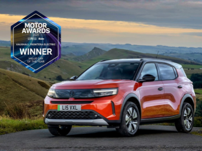 Vauxhall Frontera Named 'Value Car of the Year' at News UK Motor Awards 2025