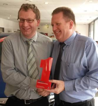 Ludlow Motors Scoops Vauxhall No1 Award