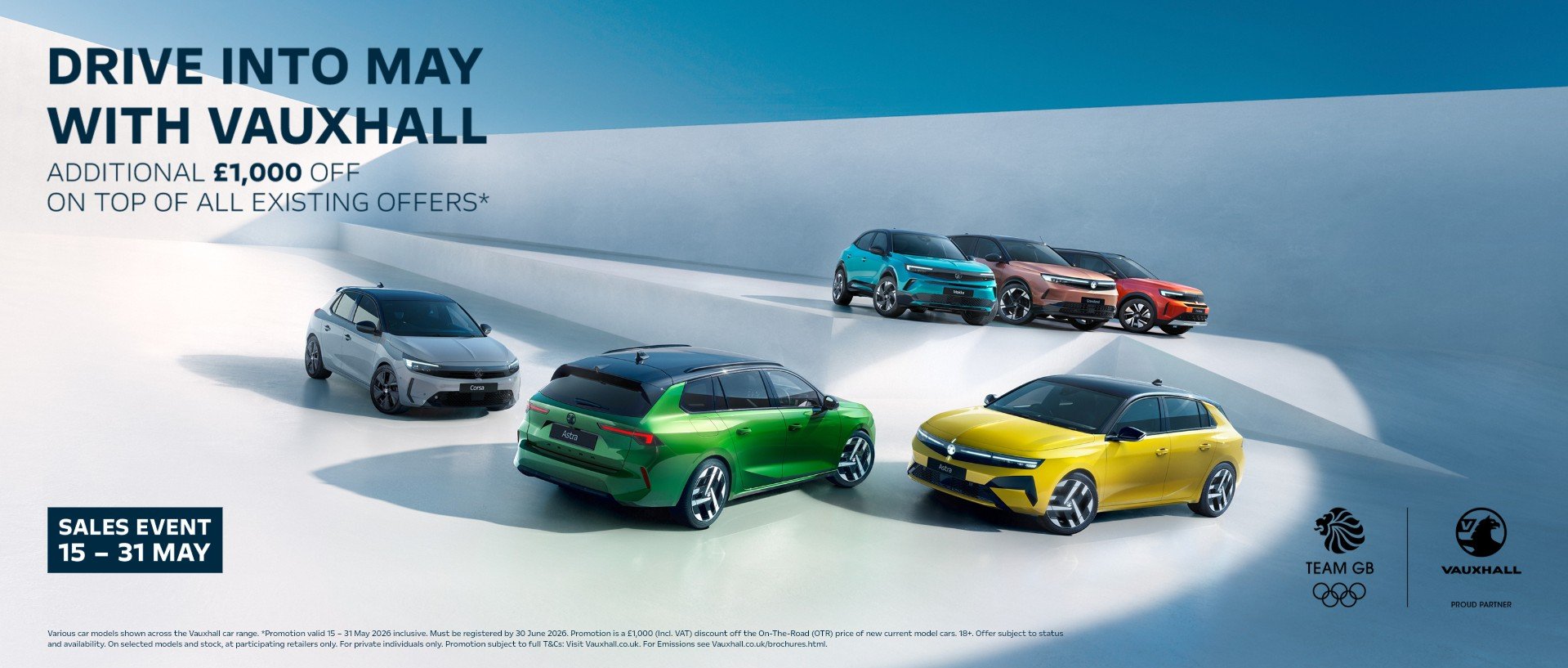 Vauxhall Sales Event Offers